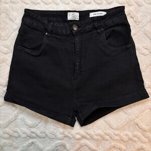 Cotton On | High Rise Shorts In Black | Sz 10
